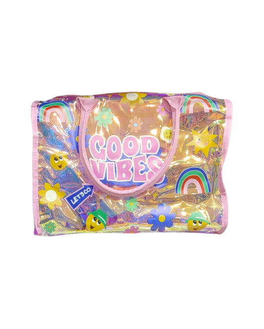 Holographic Tote Duffle Bag for Girls