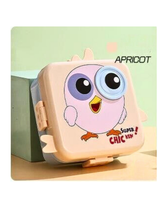 Super Chic Cartoon Bird Kids Lunch Box