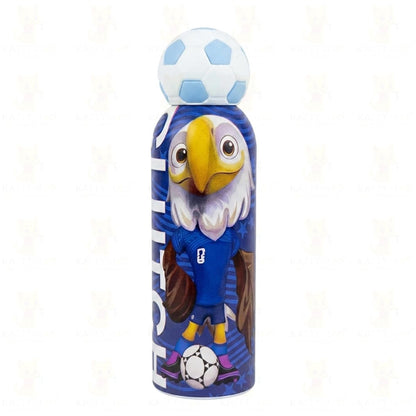 Katty Mao Football Water Bottle 500 ml, Sports Water Bottle, BPA Free Water Bottle for Kids, Teens & Adults, Water Bottle for Travel, School, Gym & Daily Use, Screw Cap, Green