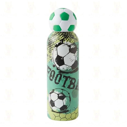 Katty Mao Football Water Bottle 500 ml, Sports Water Bottle, BPA Free Water Bottle for Kids, Teens & Adults, Water Bottle for Travel, School, Gym & Daily Use, Screw Cap