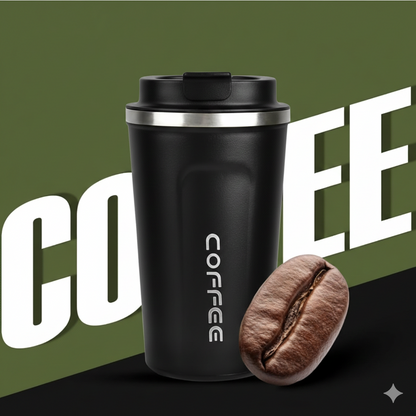 450ml | Reusable Travel Coffee Cup | Leak-Proof Lid | On-The-Go Ready  Premium Coffee Tumbler | Temperature Locked | Daily Use Essential