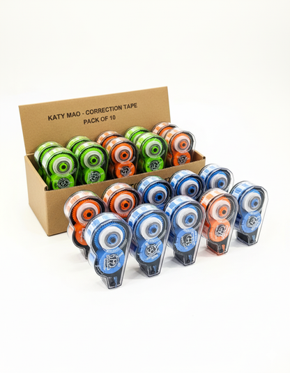 Correction Roller Tape |Dryline Whitener |Tape 5 mm | Smooth White Tape for Clean Corrections | Easy Glide Design.