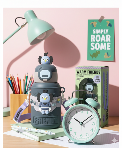 500ml | Kids Water Bottle | Stainless Steel 316|Spill-Proof| BPA-Free| Perfect for School.