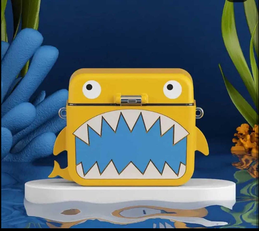 SHARK WATER BOTTLE WITH SLING