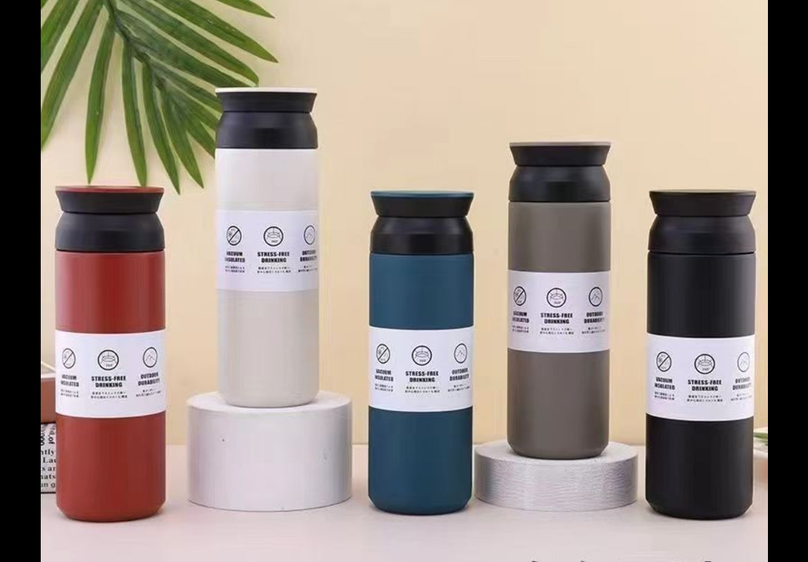 Steel Vacuum Flask – 350ml Leakproof