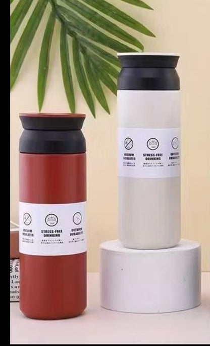 Steel Vacuum Flask – 350ml Leakproof