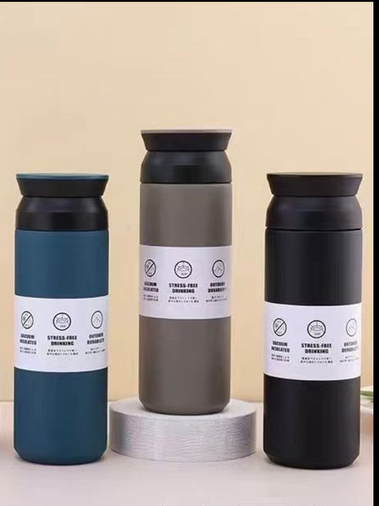 Steel Vacuum Flask – 350ml Leakproof