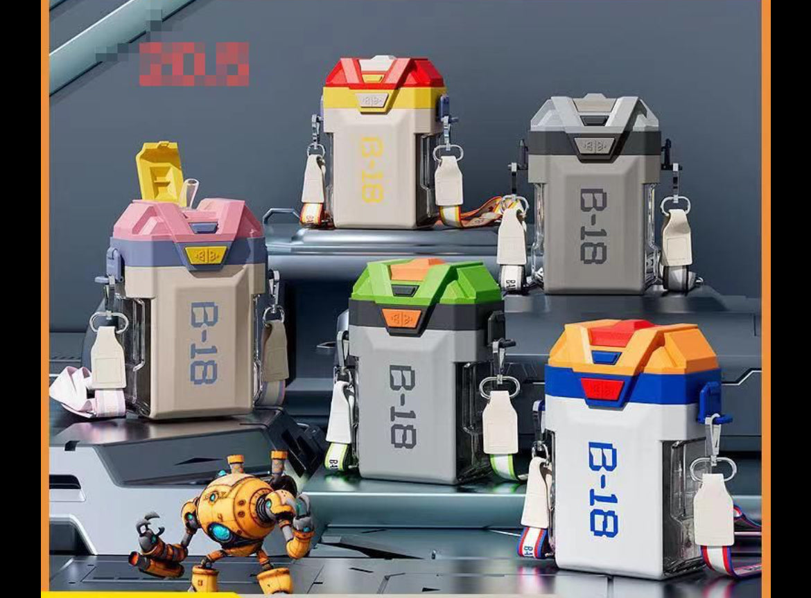 Robot Sipper Bottle for Kids