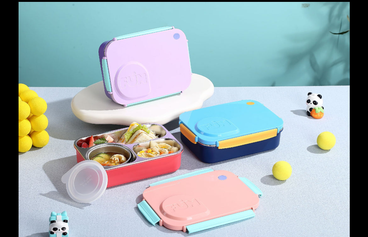 Pastel “FUN” Bento Lunch Box