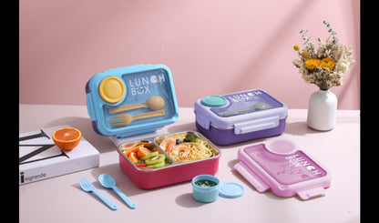 Pastel Kids Stainless Steel Lunch Box