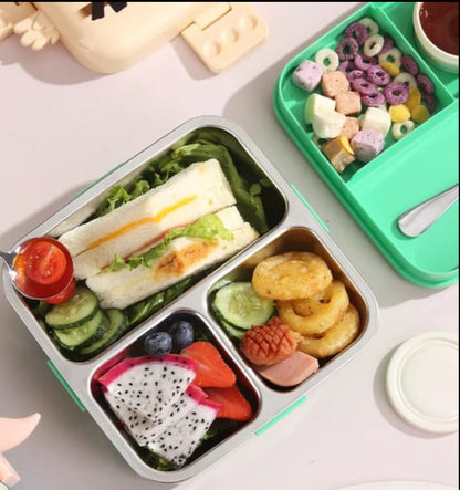 Super Toucan Cartoon Square Lunch Box for Kids