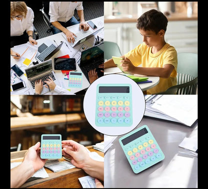 Pastel Pop 12-Digit Calculator