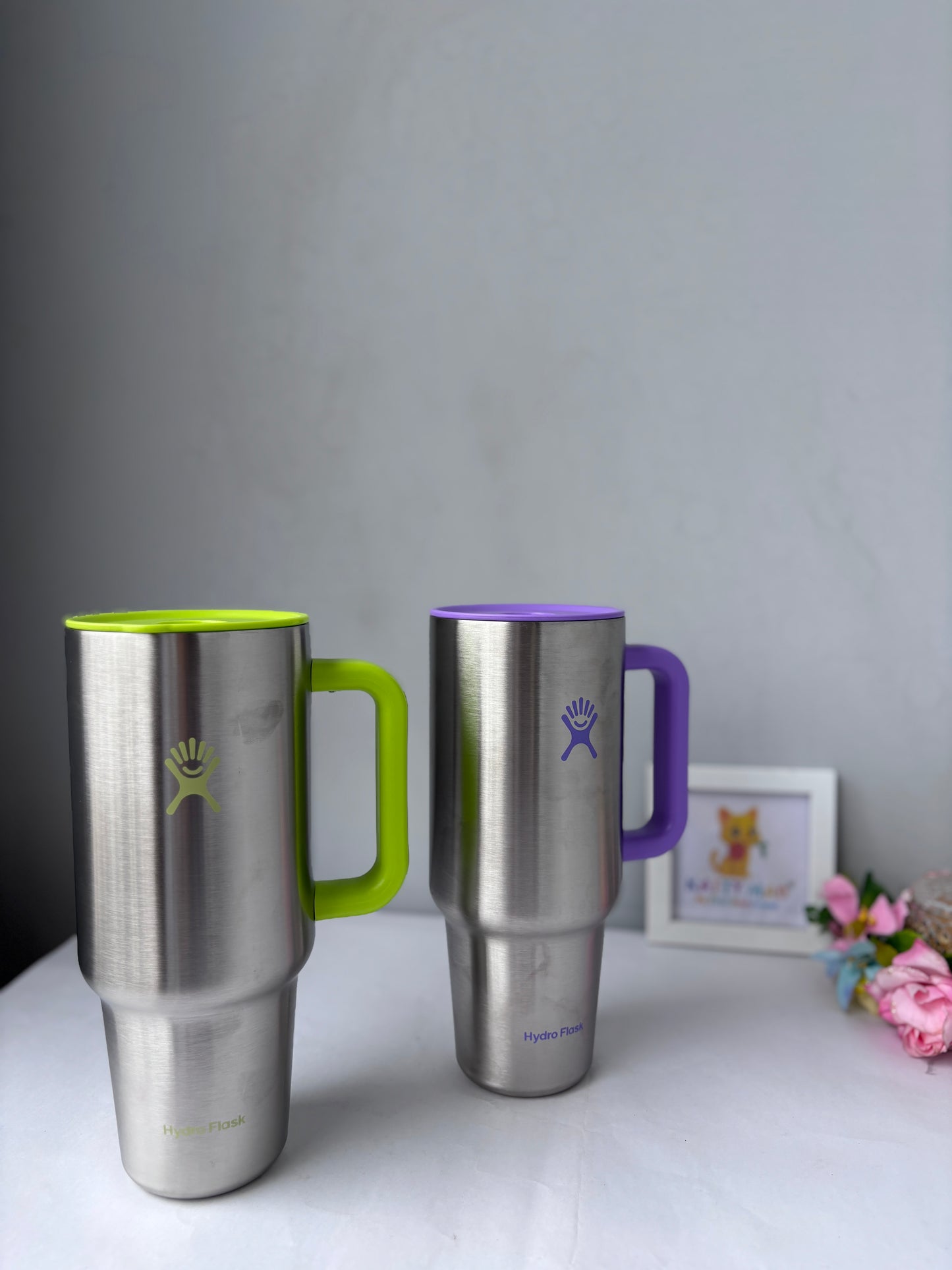 All around travel tumbler stainless lime 1200 ml , neon pop