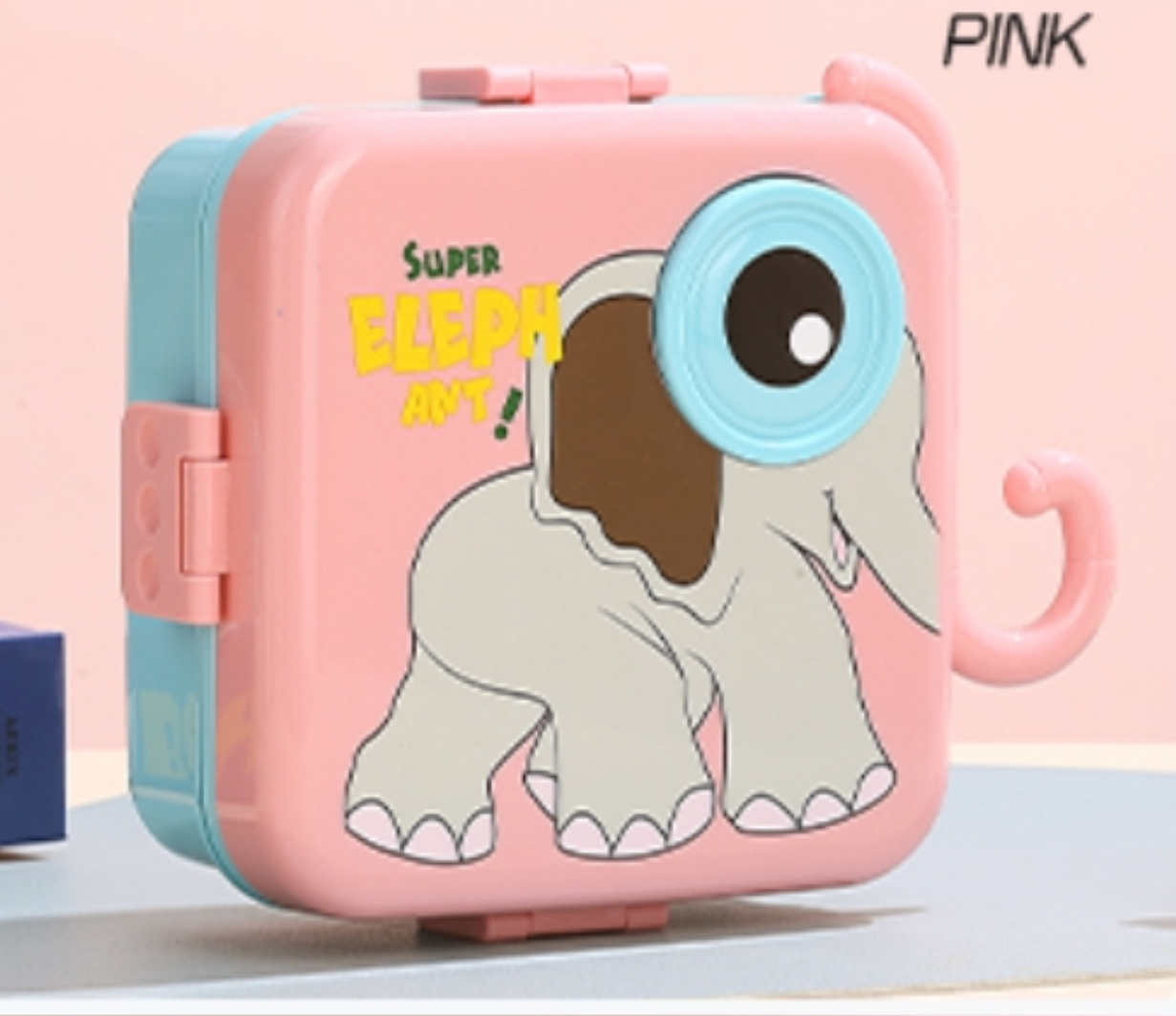 Super Elephant Cartoon Lunch/Storage Box