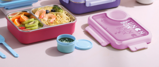 Pastel Kids Stainless Steel Lunch Box