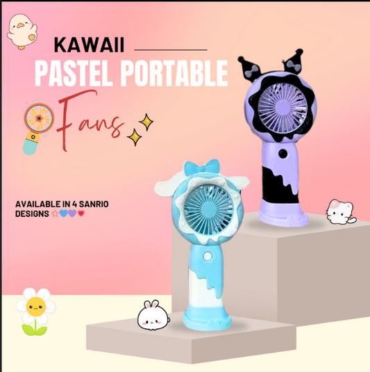 SANRIO PORTABLE FANS