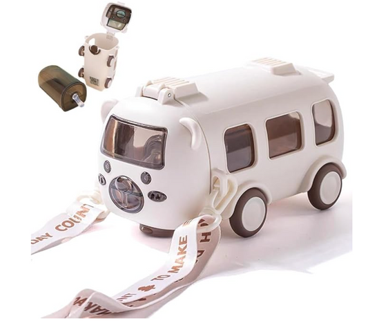 BUS Sipper Bottle WITH SLING FOR KIDS