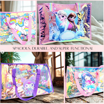 Holographic Tote Duffle Bag for Girls