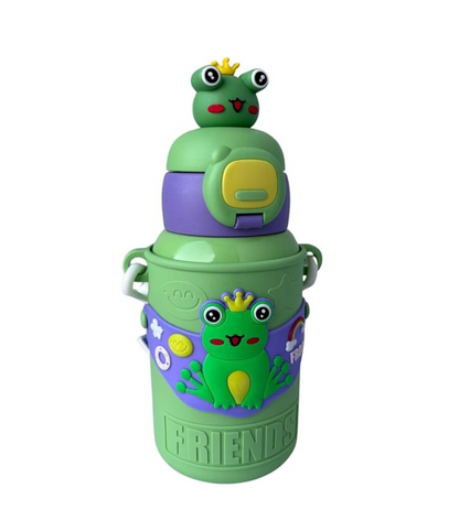 Kids Water Bottle - Water Bottle for School - Sipper Water Bottle for Kids - Waterbottle for Girls and Boys, Stainless Steel 316, Spill-Proof, BPA-Free, Perfect for School and Play.