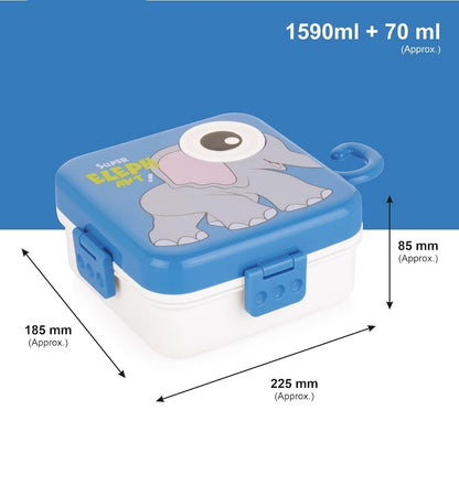 Super Elephant Cartoon Lunch/Storage Box