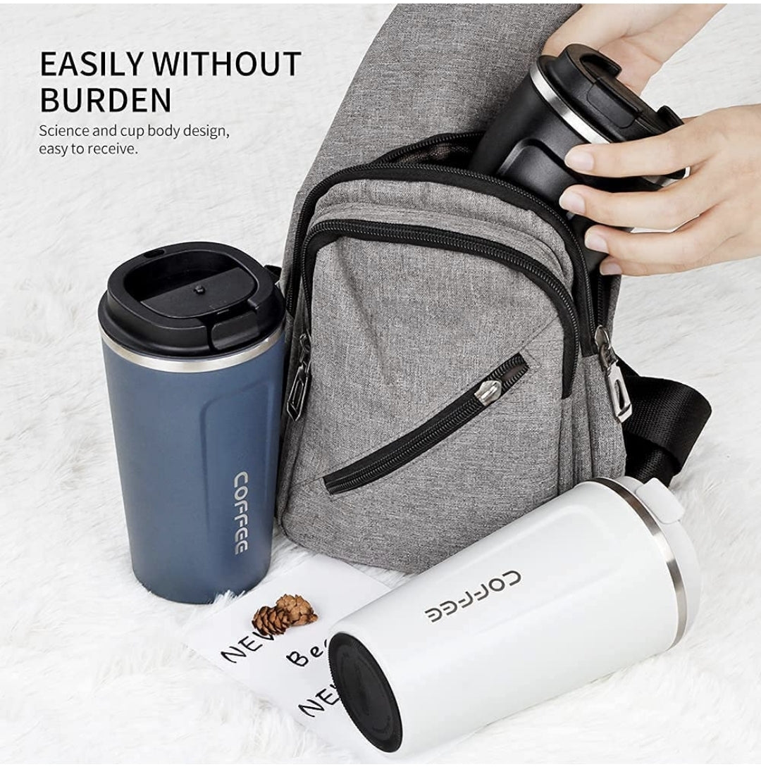 450ml | Reusable Travel Coffee Cup | Leak-Proof Lid | On-The-Go Ready  Premium Coffee Tumbler | Temperature Locked | Daily Use Essential