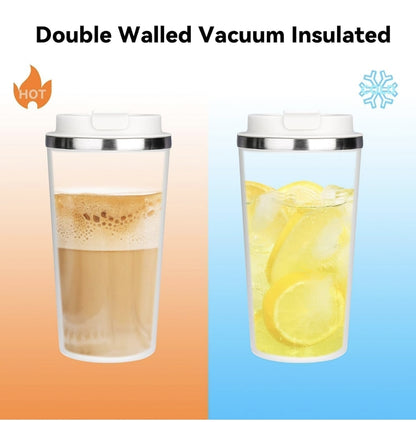 450ml | Reusable Travel Coffee Cup | Leak-Proof Lid | On-The-Go Ready  Premium Coffee Tumbler | Temperature Locked | Daily Use Essential