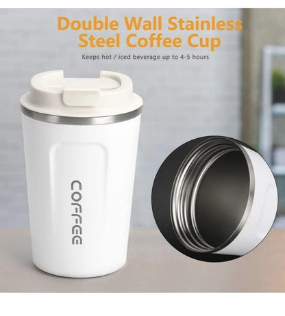 450ml | Reusable Travel Coffee Cup | Leak-Proof Lid | On-The-Go Ready  Premium Coffee Tumbler | Temperature Locked | Daily Use Essential