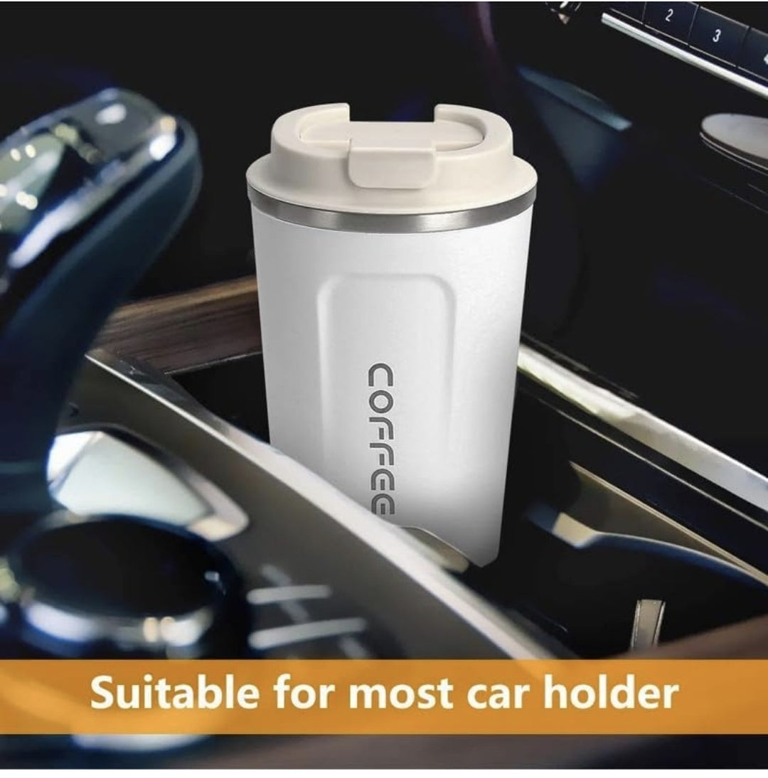 450ml | Reusable Travel Coffee Cup | Leak-Proof Lid | On-The-Go Ready  Premium Coffee Tumbler | Temperature Locked | Daily Use Essential