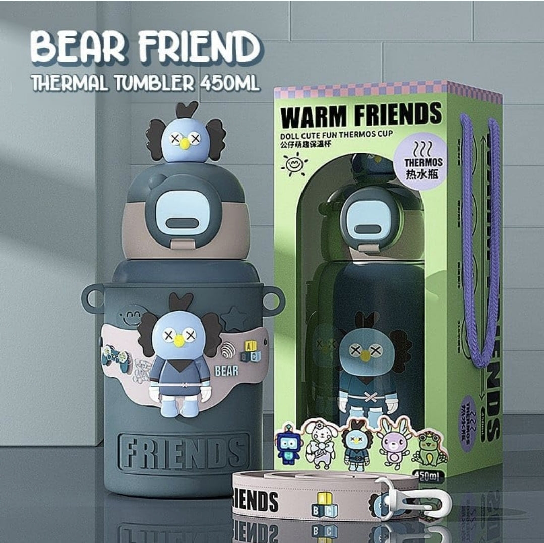 500ml | Kids Water Bottle | Stainless Steel 316|Spill-Proof| BPA-Free| Perfect for School.