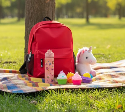 500ml |  Sipper Water Bottle  | Flip-Top Lid|  Push Button Spout.