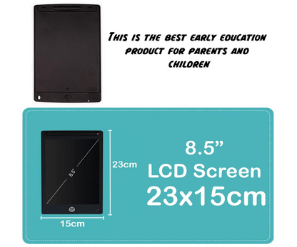 LCD Writing Tablet  | Reusable Pad | Doodle & Study Tab for Age 2-10 Years