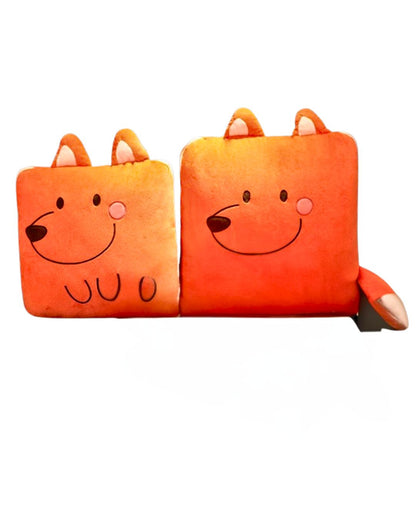 ADORABLE FOX  DESIGN FOLDABLE  AC BLANKET