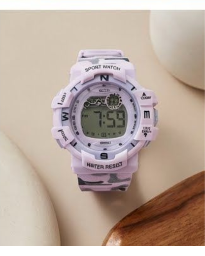 Sports Watch| Water Resistant | Round Shape |  Wristwatch for Kids.