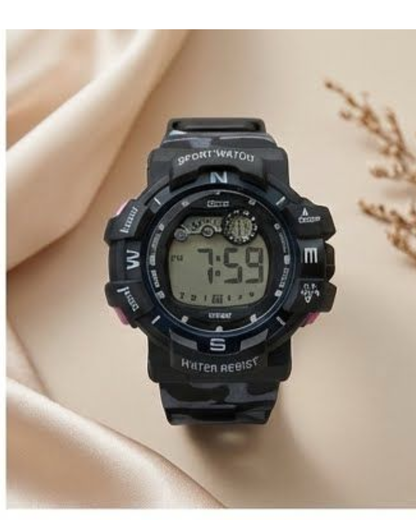 Sports Watch| Water Resistant | Round Shape |  Wristwatch for Kids.