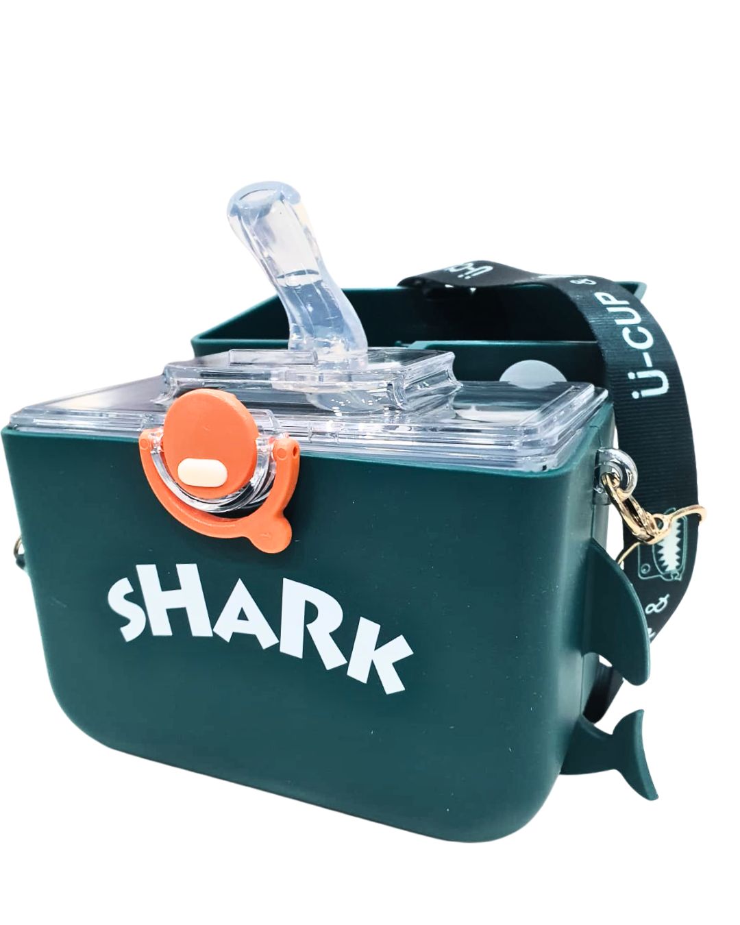 SHARK WATER BOTTLE WITH SLING