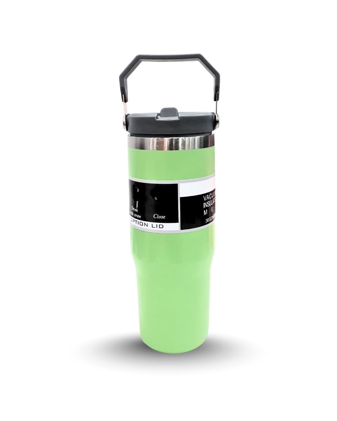 900 ML Stainless Steel Car Thermos Outdoor Sports Water Kettle Portable Gym Outdoor Bottle Cold and Hot Double-Layer Insulated Cup Tumbler by Kattymao