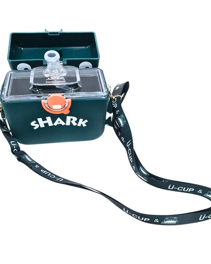 SHARK WATER BOTTLE WITH SLING