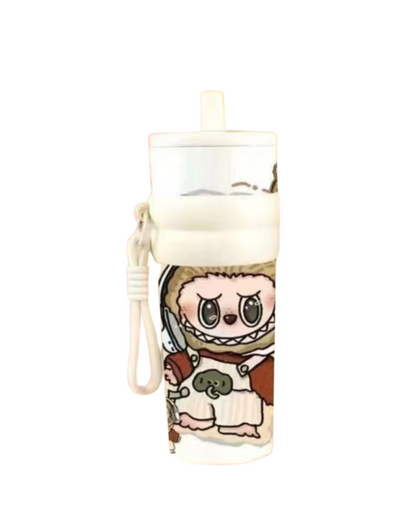 LABUBU SIPPER, FLASK , 900 ML , STAINLESS STEEL