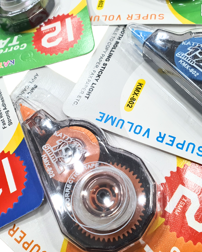 Correction Roller Tape Dryline Whitener Tape 5 mm by Katty Mao