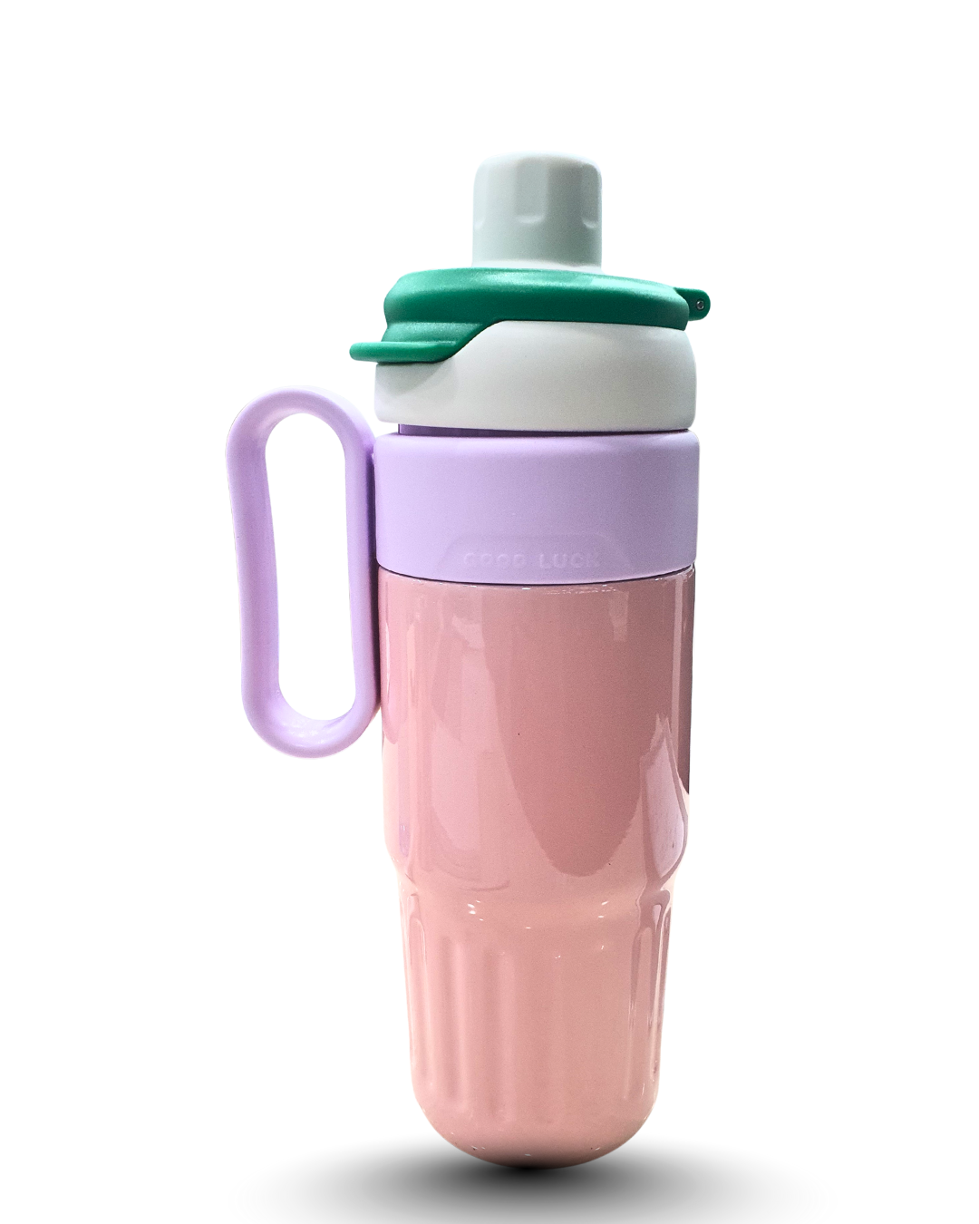 750ml Insulated Water Bottle (Pastel Pink & Light Blue) - Hot & Cold Double Wall Tumbler with Handle, Straw & Spout Lid for Gym, Office, Travel by KATTY MAO My First Best Friend