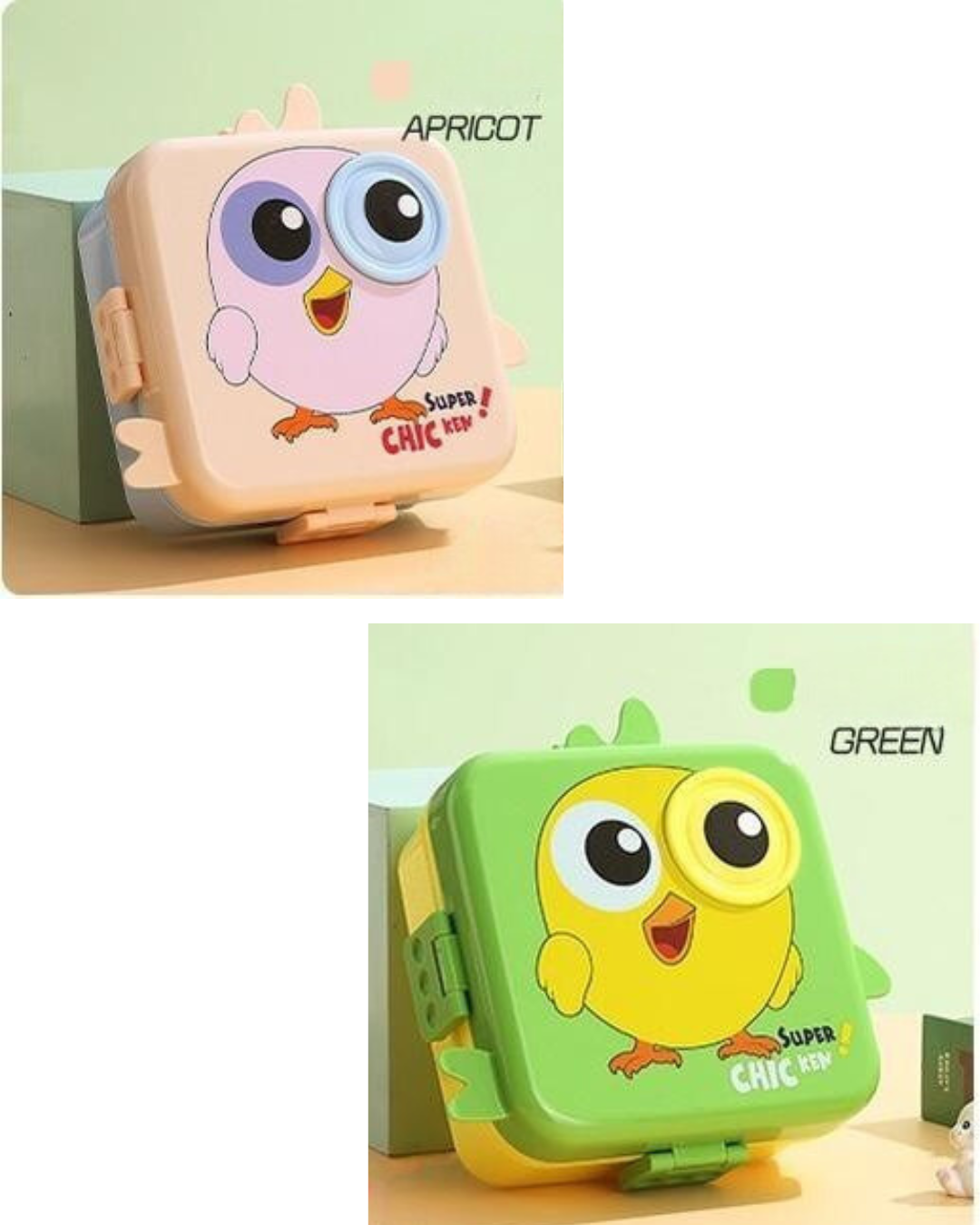 Super Chic Cartoon Bird Kids Lunch Box