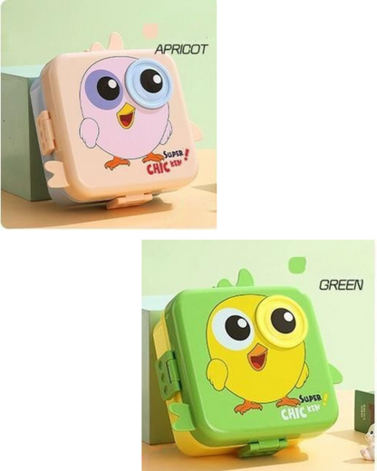 Super Chic Cartoon Bird Kids Lunch Box