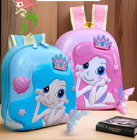 Mermaid Cartoon Kids Backpack / School Bag