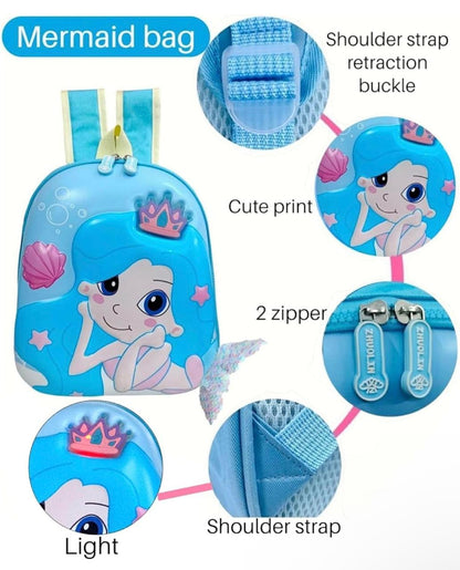 Mermaid Cartoon Kids Backpack / School Bag