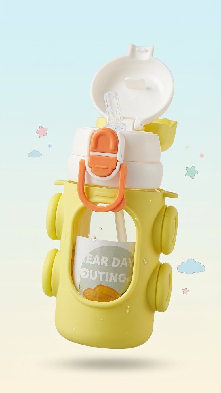 500ml | Flip-Top Sipper Bottle for Kids