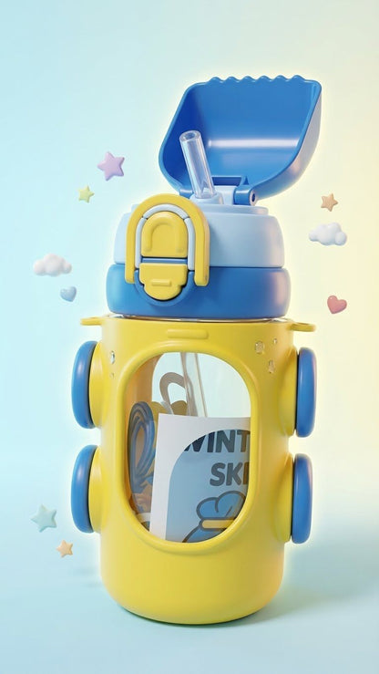 500ml | Flip-Top Sipper Bottle for Kids