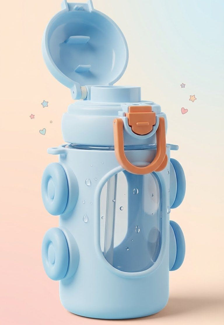 500ml | Flip-Top Sipper Bottle for Kids