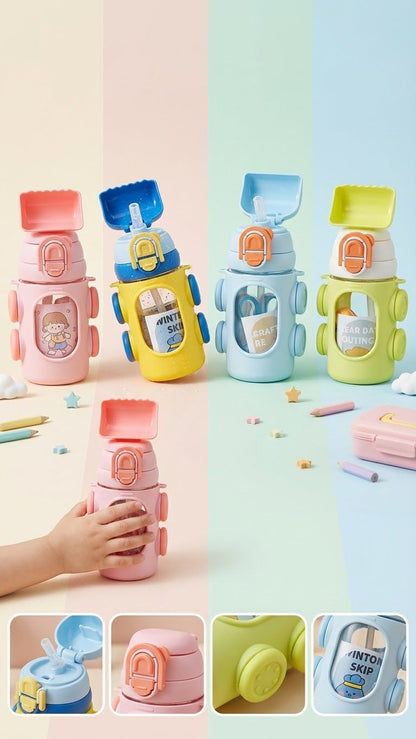 500ml | Flip-Top Sipper Bottle for Kids