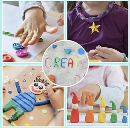 Finger Paint Set | 6 Colors | Non-Toxic | Bright Multicolour