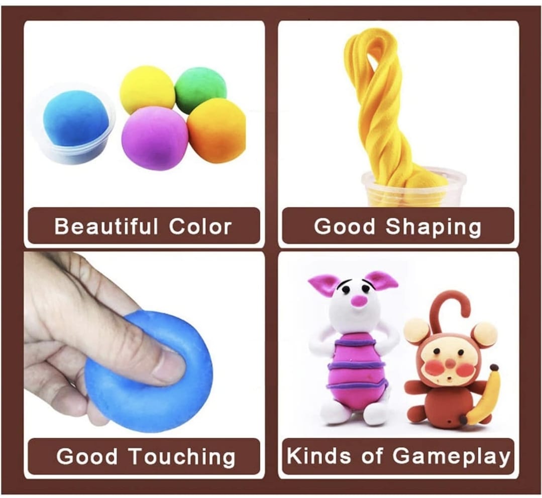 Finger Paint Set | 6 Colors | Non-Toxic | Bright Multicolour